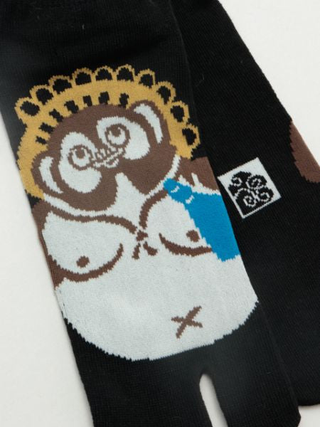 SAKE TANUKI Ankle TABI Socks 25～28cm