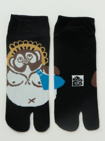 SAKE TANUKI Ankle TABI Socks 25～28cm