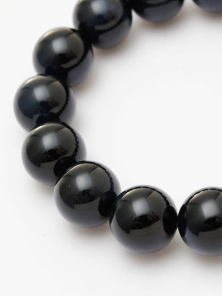 3A Grade 14mm Blue Tiger Eye Bracelet Bangles & Bracelets by 岩座 - Ametsuchi
