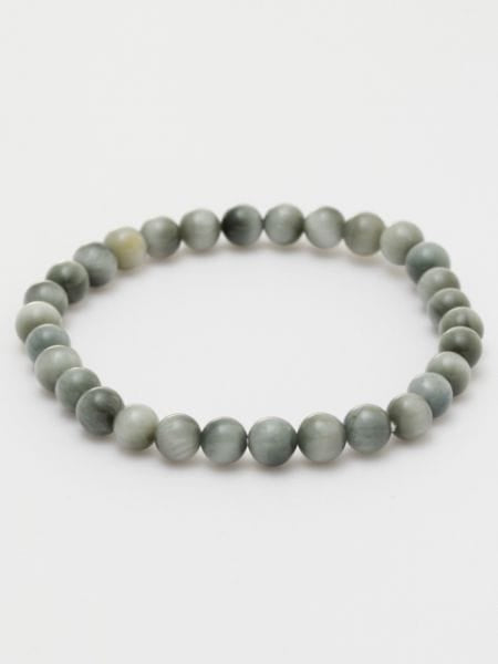 3A Grade 6mm WhiteTiger Eye Bracelet