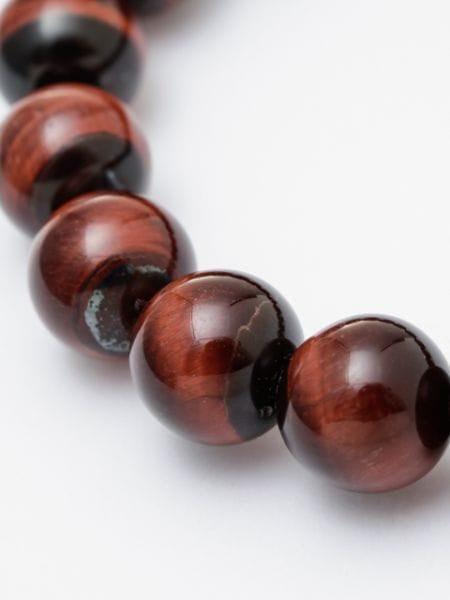 3A Grade 10mm Red Tiger Eye Bracelet