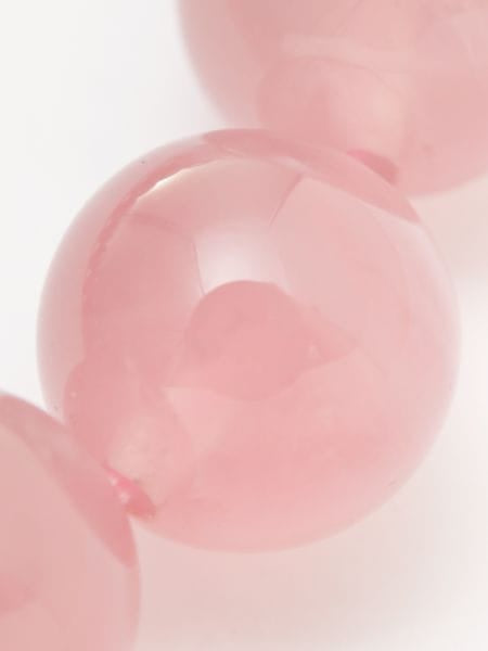 4A Grade 10mm Madagascar Rose Quartz Bracelet Bangles & Bracelets by 岩座 - Ametsuchi