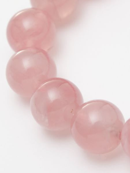 4A Grade 10mm Madagascar Rose Quartz Bracelet Bangles & Bracelets by 岩座 - Ametsuchi