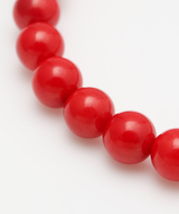 6mm Red Coral Bracelet Bangles & Bracelets by 岩座 - Ametsuchi