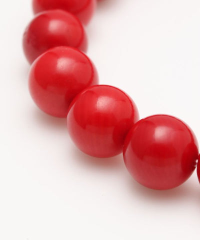10mm Red Coral Bracelet