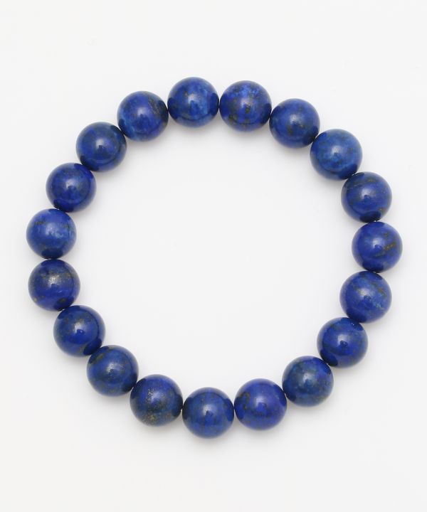 10mm Lapis Lazuli Beaded Bracelet