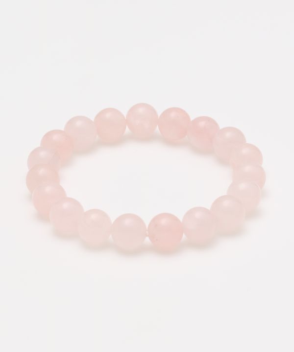 10mm Rose Quartz Bracelet Bangles & Bracelets by 岩座 - Ametsuchi