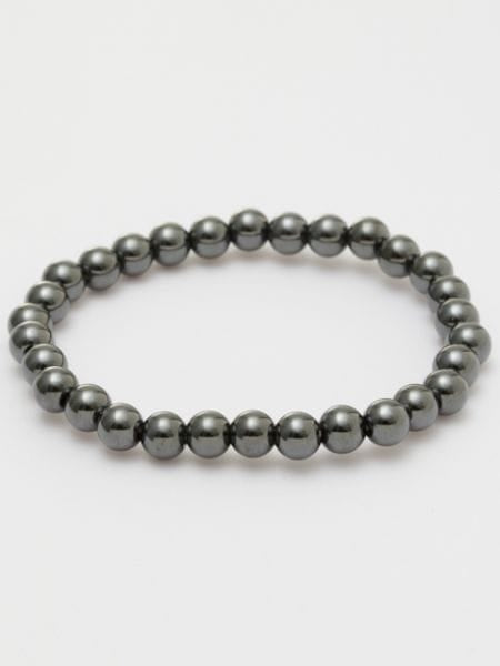 6mm Magnetic HEMATITE Bracelet 