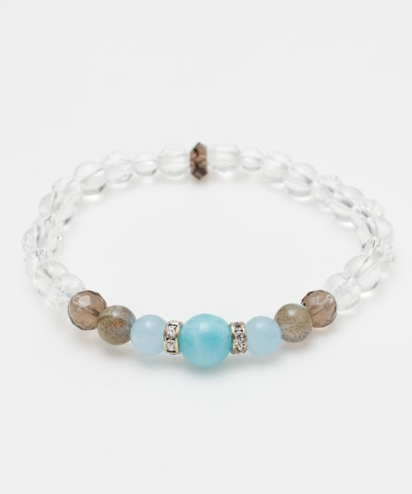 KAGAYAKI - Larimer x Crystal Bracelet