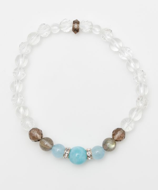 KAGAYAKI - Larimer x Crystal Bracelet