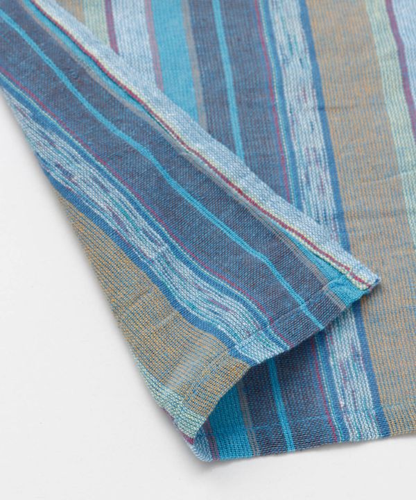 Colorful Striped Cotton Decorative Fabric