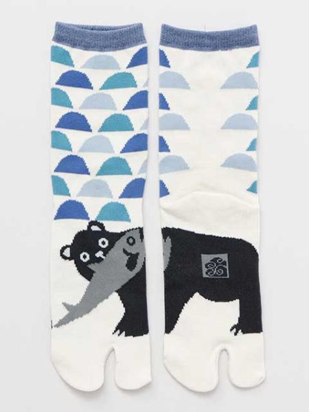 KIBORI-KUMA TABI Socks 23-25cm
