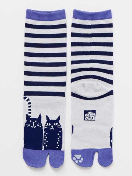 NEKO TABI Socks 23～25cm Socks by Kaya - Ametsuchi