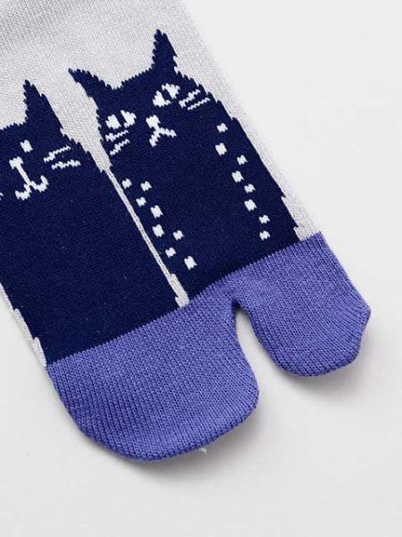 NEKO TABI Socks 23～25cm Socks by Kaya - Ametsuchi