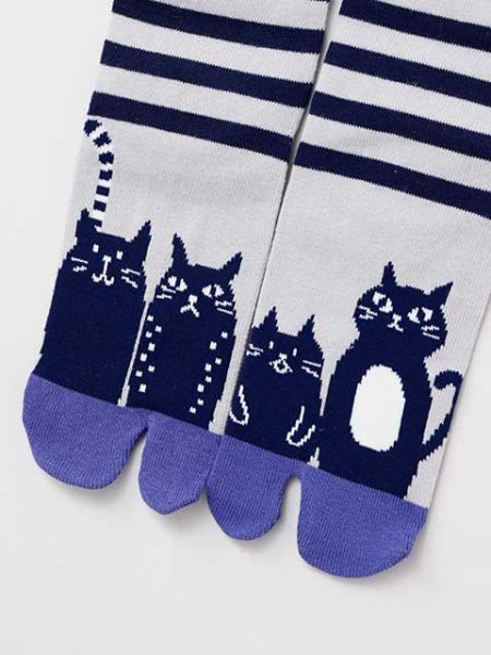 NEKO TABI Socks 23～25cm Socks by Kaya - Ametsuchi