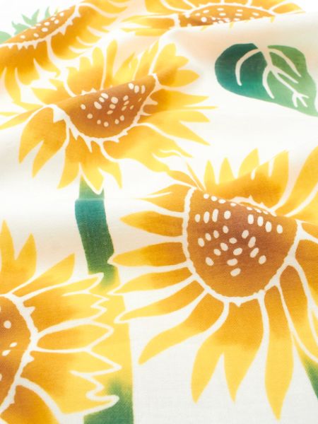 Serviette TENUGUI - Tournesol Tenugui par Kaya - Ametsuchi