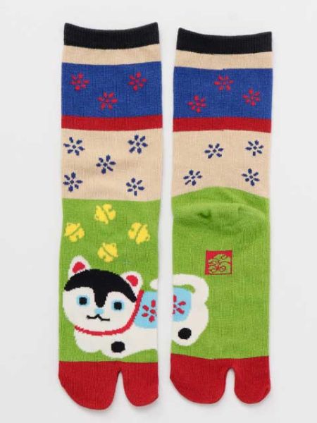 INU HARIKO TABI Socks 23～25cm Socks by Kaya - Ametsuchi