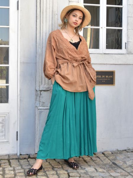 Plain Wide Leg Pants