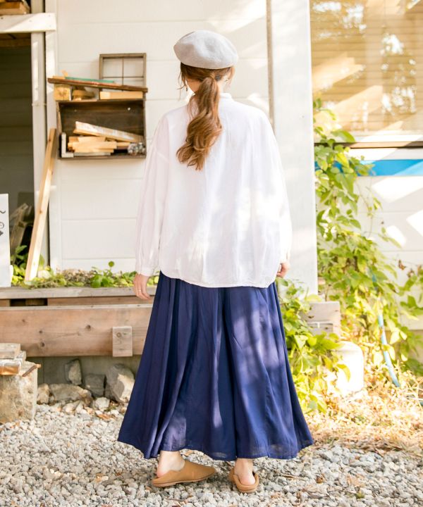 Plain Wide Leg Pants