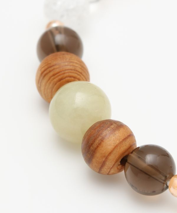 Pulseras y brazaletes de cedro Jade x YAKUSUGI 岩座 - Ametsuchi