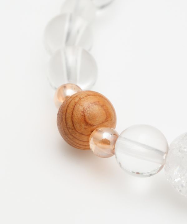 Pulseras y brazaletes de cedro Jade x YAKUSUGI 岩座 - Ametsuchi