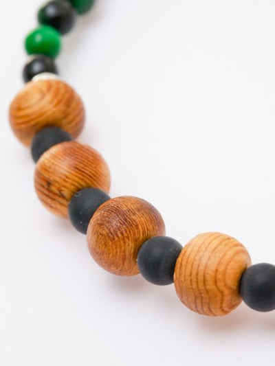 YAKUSUGI Beads x Green Tiger Eye Bracelet