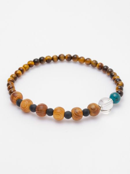 YAKUSUGI x Tiger Eye Bracelet