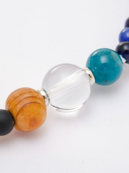YAKUSUGI x Lapis Tiger Eye Bracelet Bangles & Bracelets by 岩座 - Ametsuchi