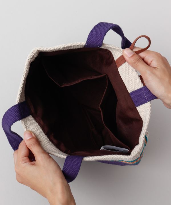 Geometric Pattern Mini Tote Bag