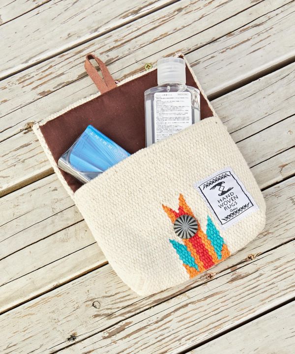 Geometric Pattern Mini Pouch