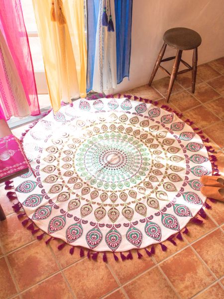 MANDALA Round Rug Mat