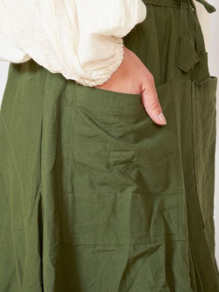 Plain Nepali Cotton Skirt