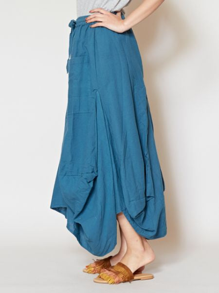 Plain Nepali Cotton Skirt