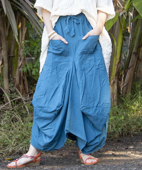 Plain Nepali Cotton Skirt