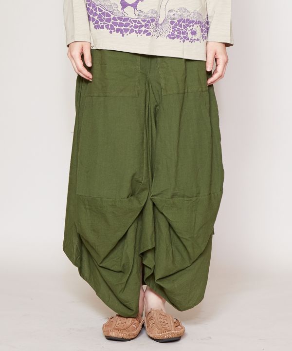 Plain Nepali Cotton Skirt