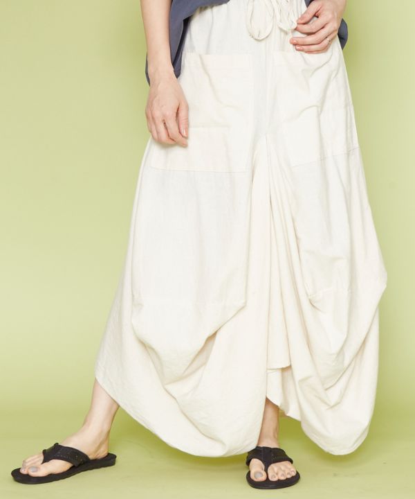 Plain Nepali Cotton Skirt