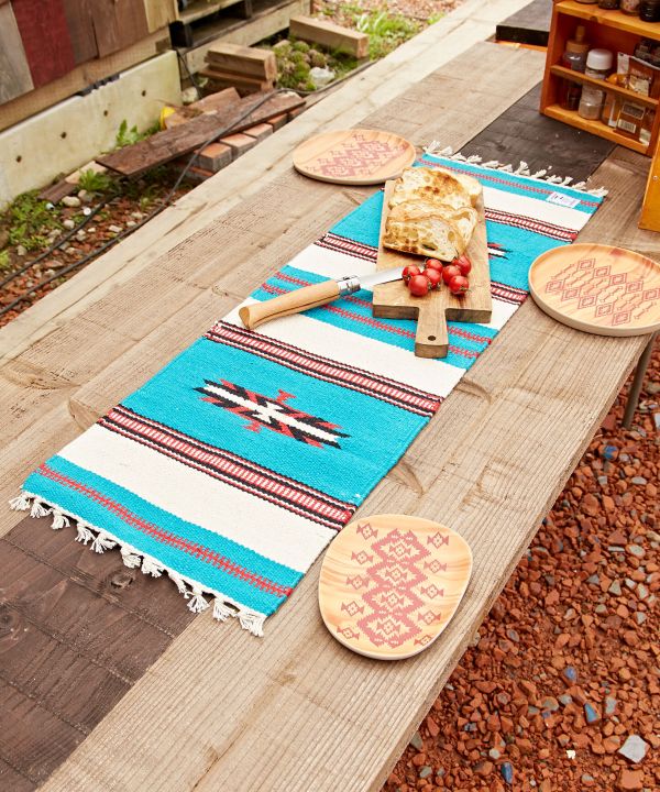 Geometric Pattern Table Runner