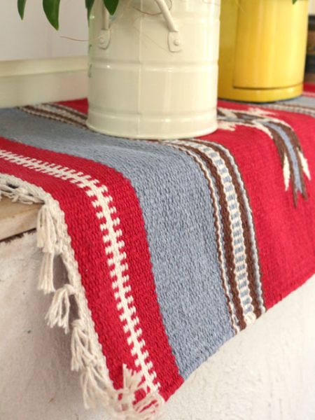 Geometric Pattern Table Runner