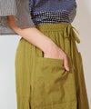 Acid Washed Asymmetrical Skirt