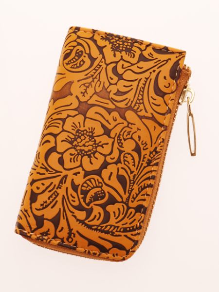 Mexican Flower Pattern Key Case