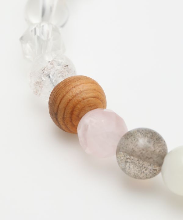 YAKUSUGI x Charoite Beads Bracelet