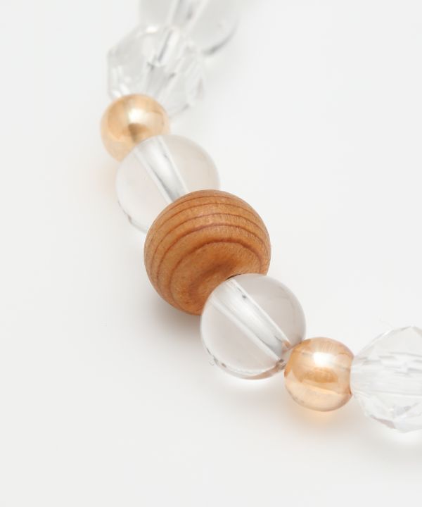 YAKUSUGI x Charoite Beads Bracelet