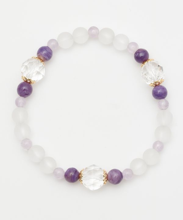 Triangular Crystal x CHAORITE Bracelet Bangles & Bracelets by 岩座 - Ametsuchi