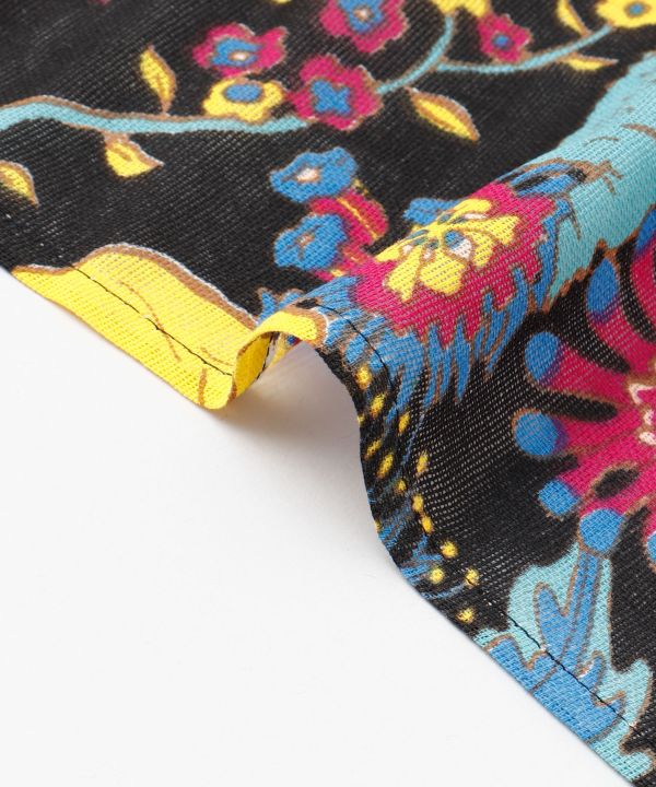 Earthy Multi Cloth Bed Cover