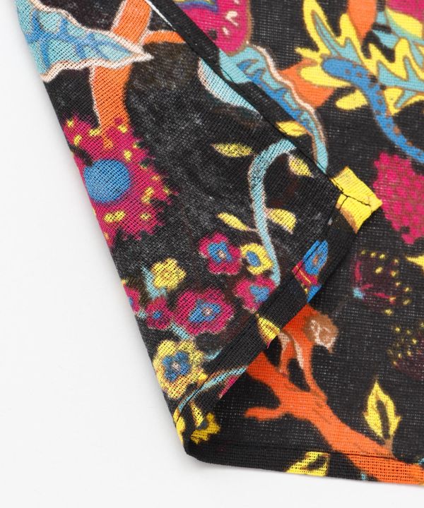 Earthy Multi Cloth Bed Cover