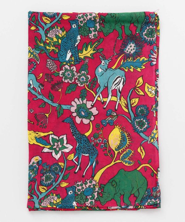 Earthy Multi Cloth Bed Cover