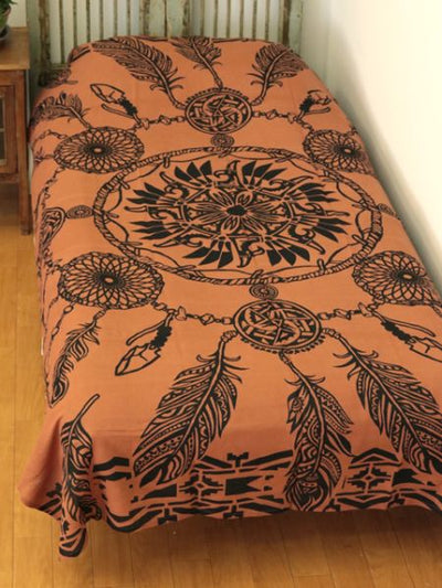 Dreamcatcher MANDALA Bed Cover Multi Kain