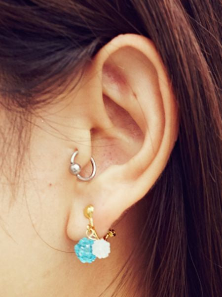 KONPEITOU Clip Earrings