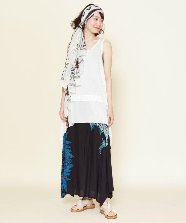 Lagenlook-Ärmelloses Top von AMINA - Ametsuchi
