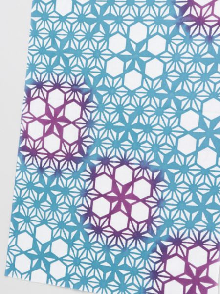 Hemp Leaf KISSHO Pattern TENUGUI Towel